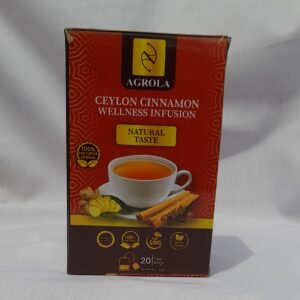 AGROLA Ceylon Cinnamon Cloves Ginger Wellness Tea - 20 Tea Bags